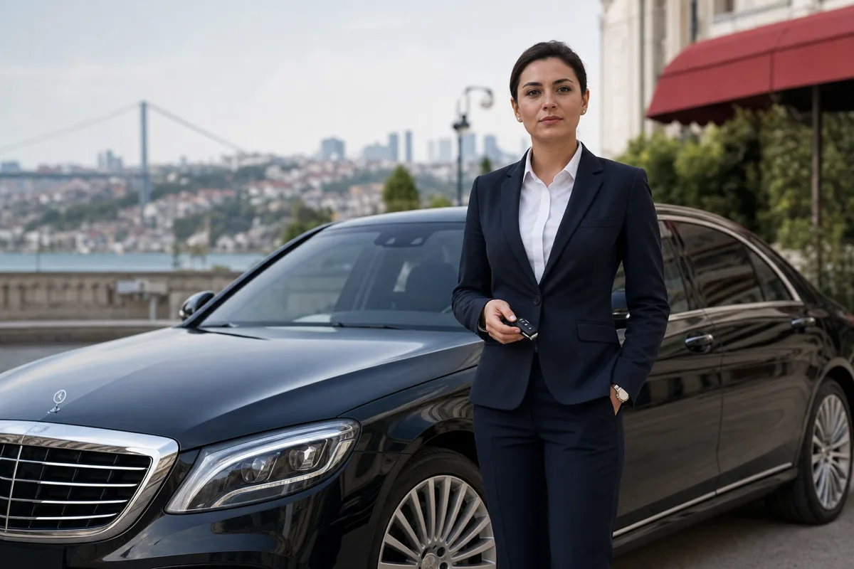 Profesyonel kadın şoför ekibi